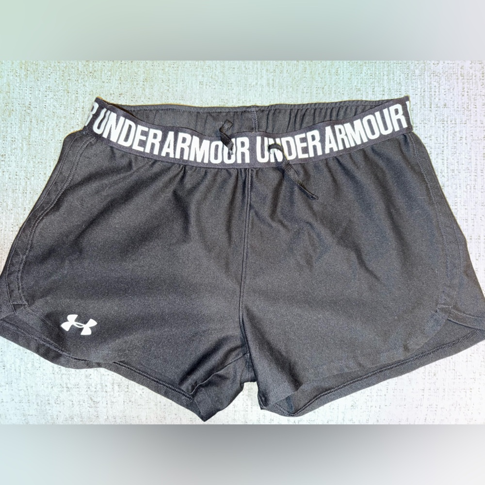 Under Armour Women's Charcoal Athletic Shorts